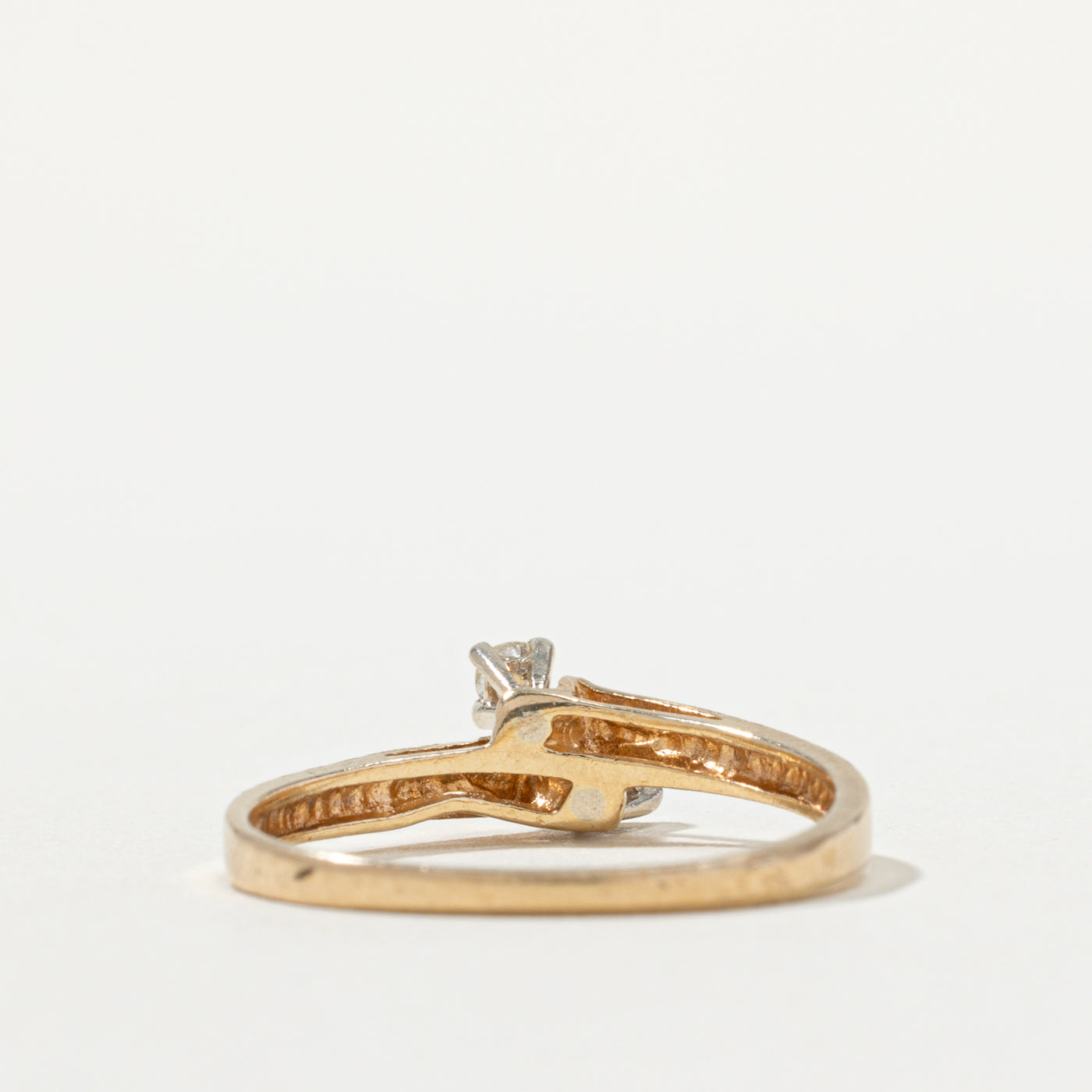 10k Two Stone Diamond Ring | SZ 6.5