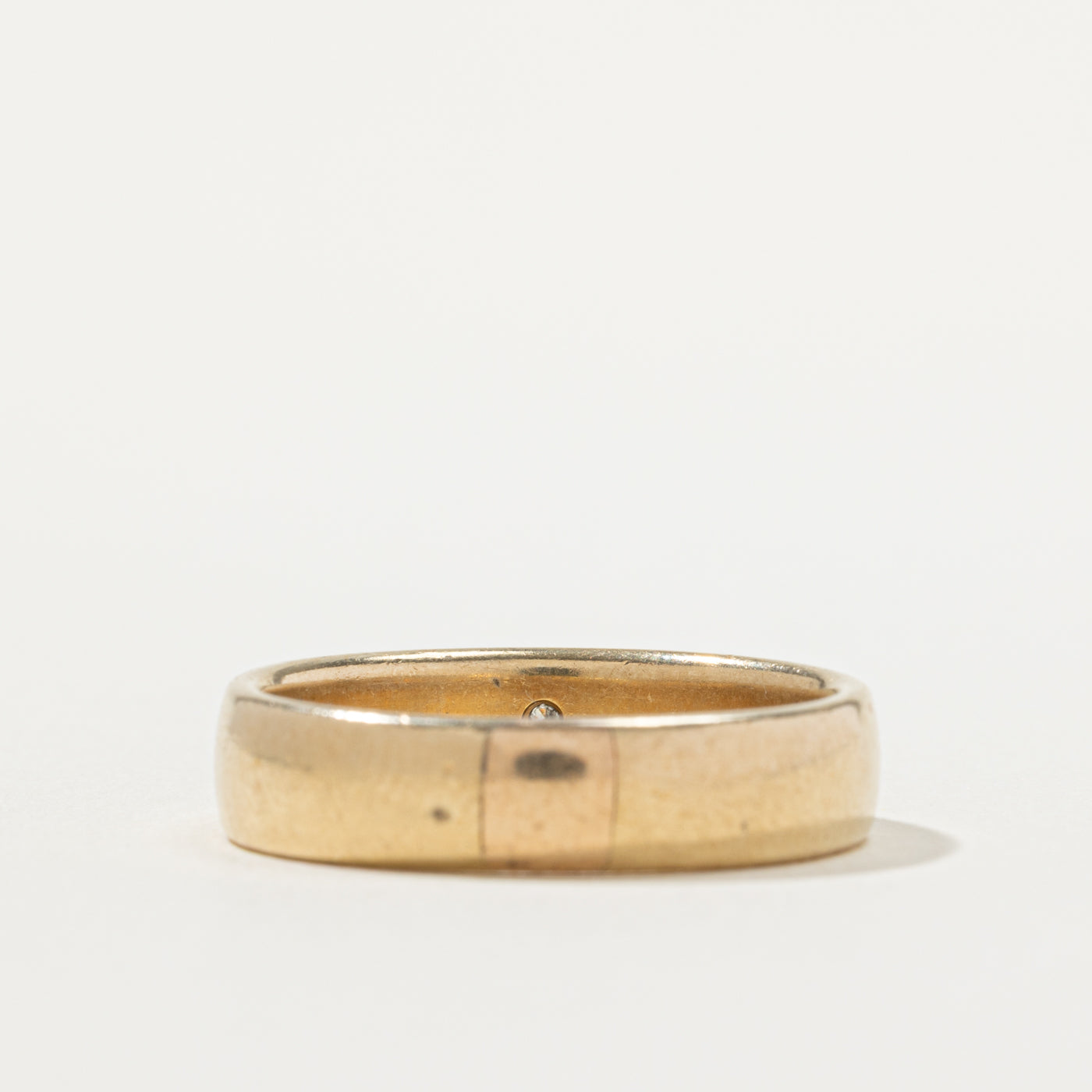 10k Star Set Diamond Band | 5.8mm | SZ 11.5
