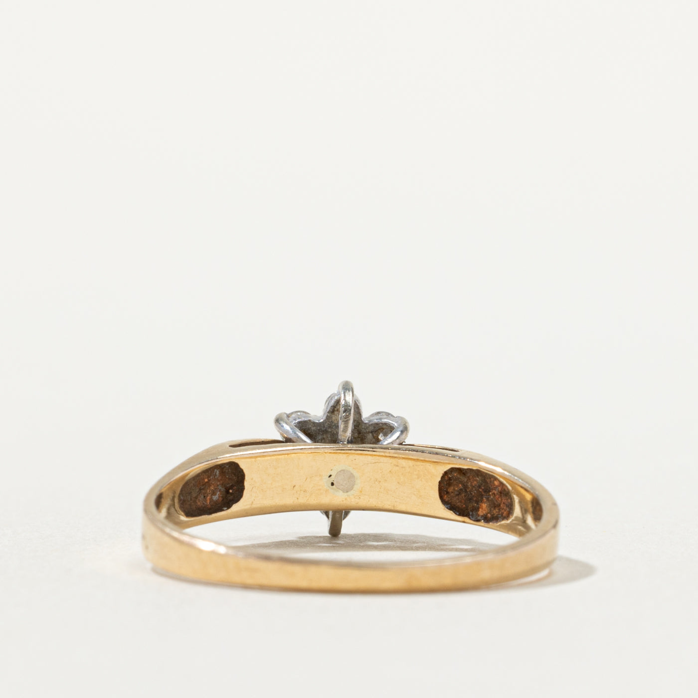 14k Diamond Floral Cluster Ring | SZ 5.75