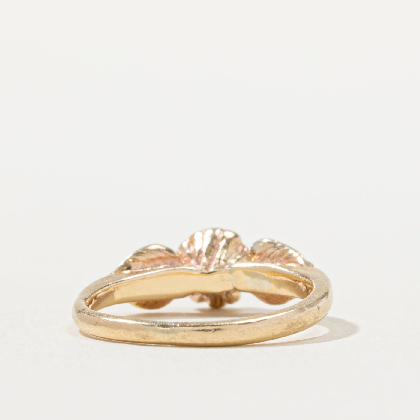 14k Diamond Floral Ring | SZ 3.5