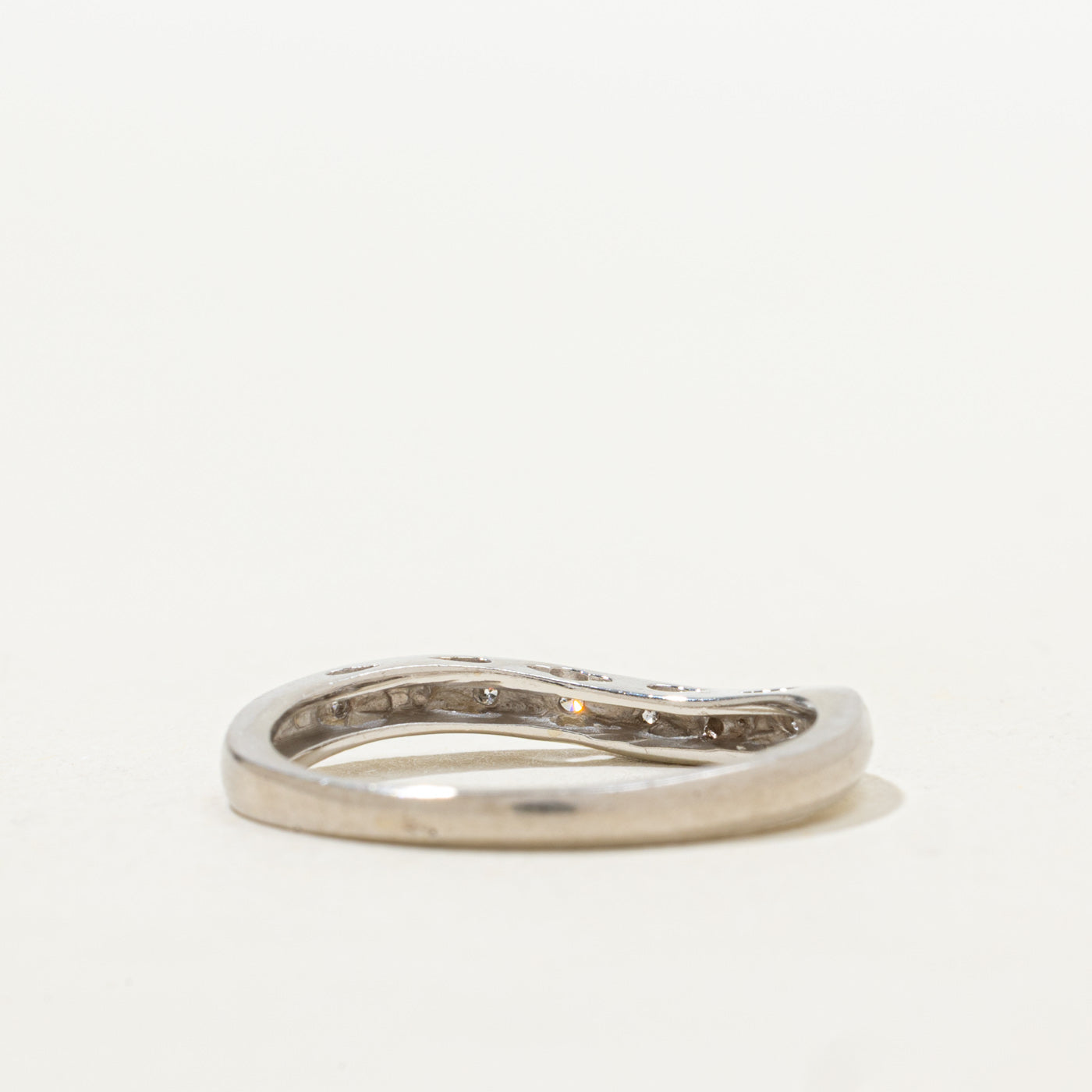 Bague Diamond Wave Band | Taille 7,5