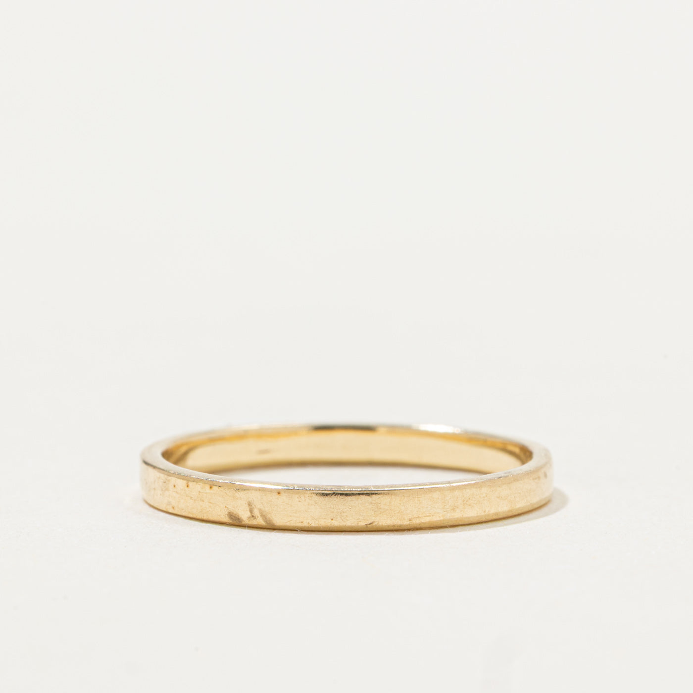 14k Four Stone Diamond Band | 1.80mm |  SZ 4.25