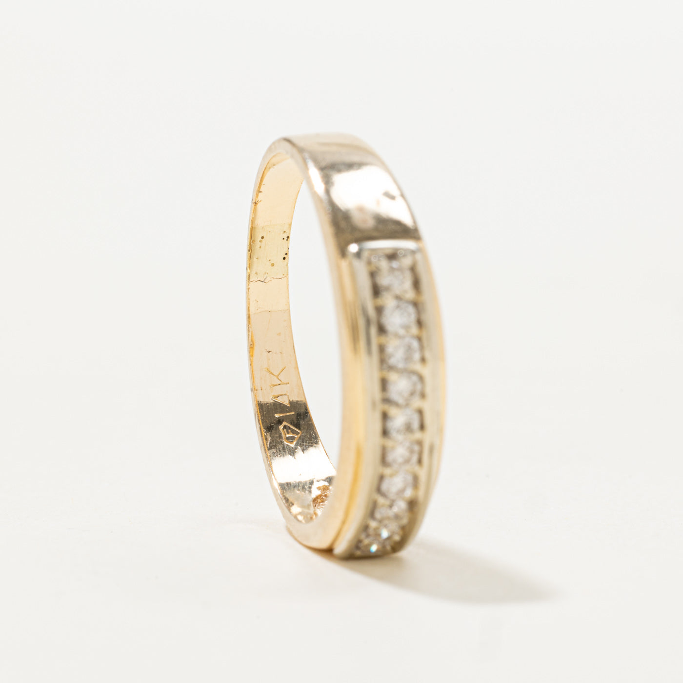 Semi Eternity Diamond Band | SZ 7.5