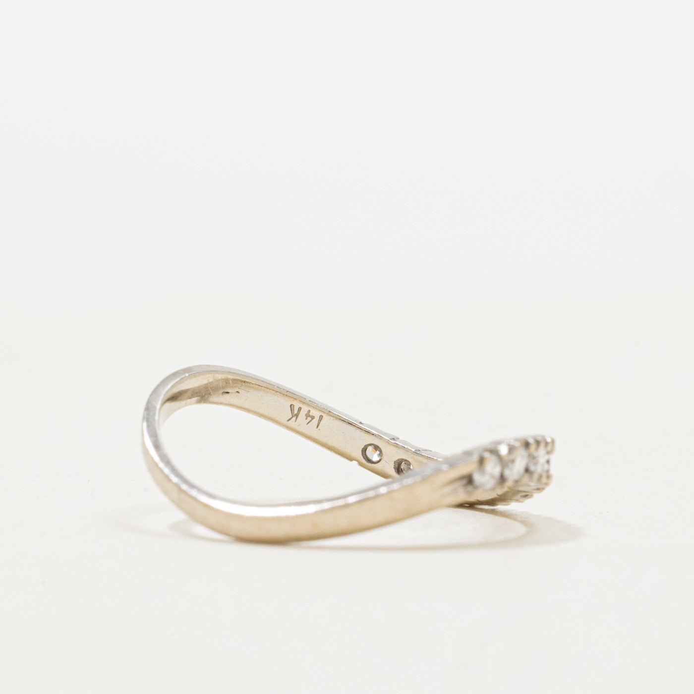 Semi Eternity Diamond Semi Eternity Contour Ring | SZ 4.5