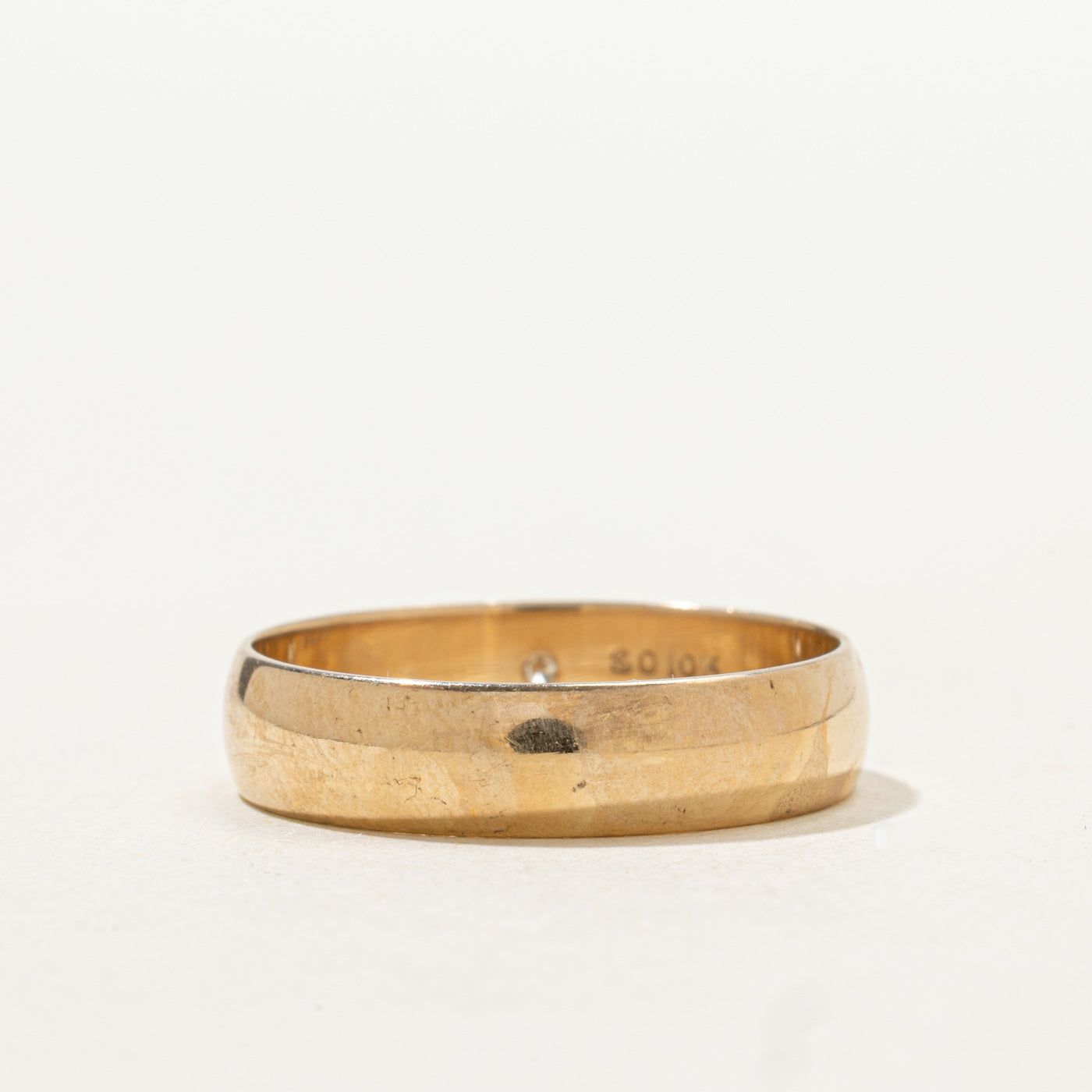 Single Star Set Diamond Band | SZ 9.5