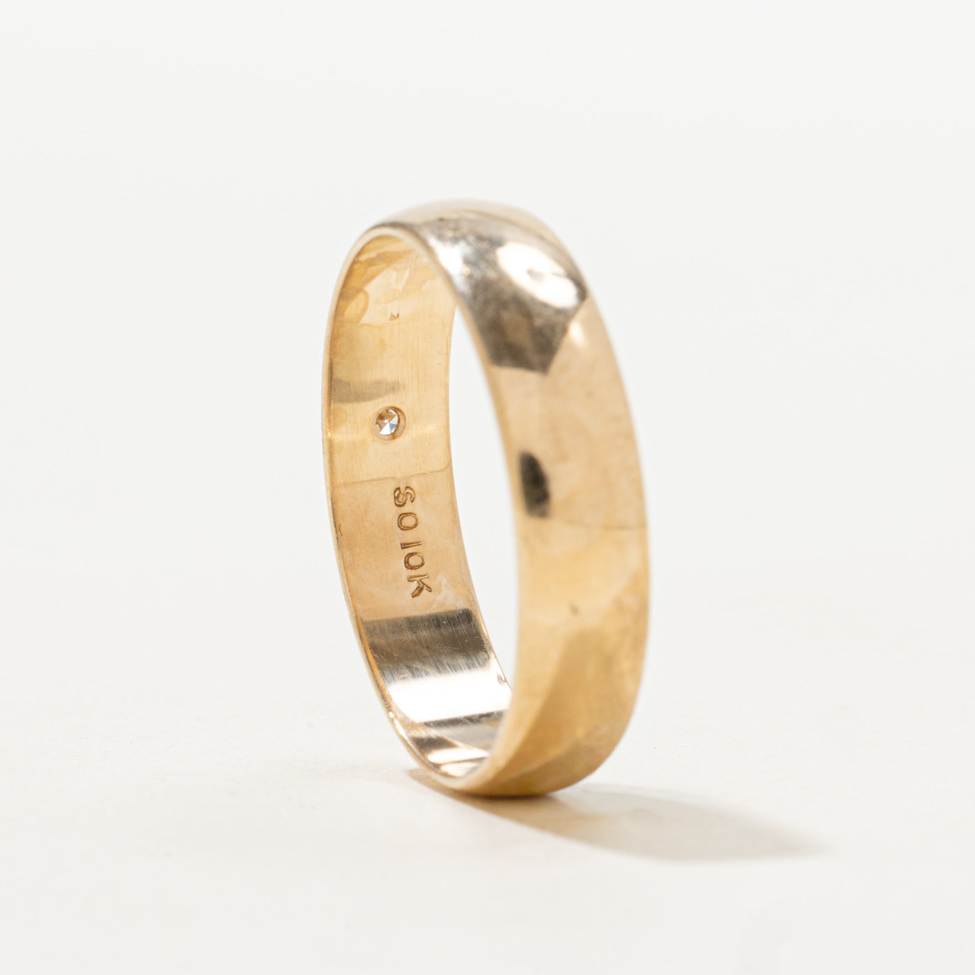Single Star Set Diamond Band | SZ 9.5