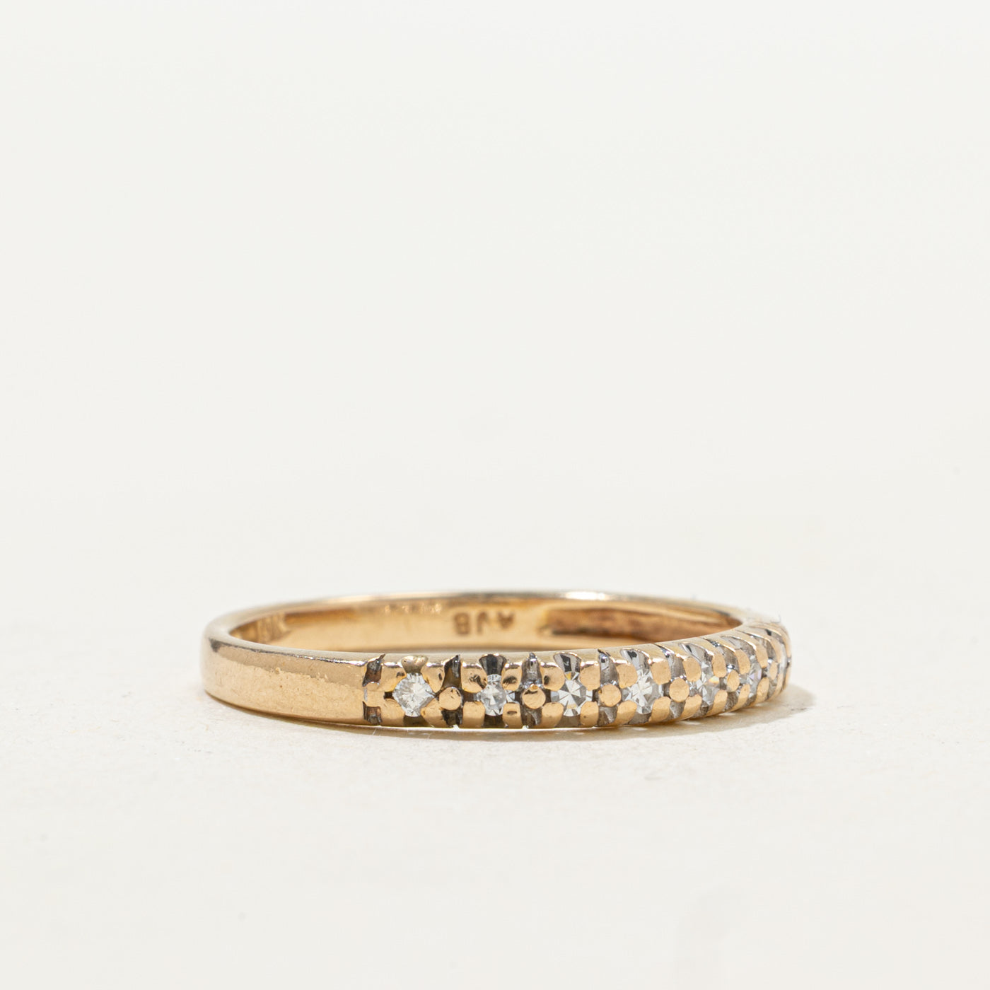 Semi Eternity Diamond Band | SZ 6.25