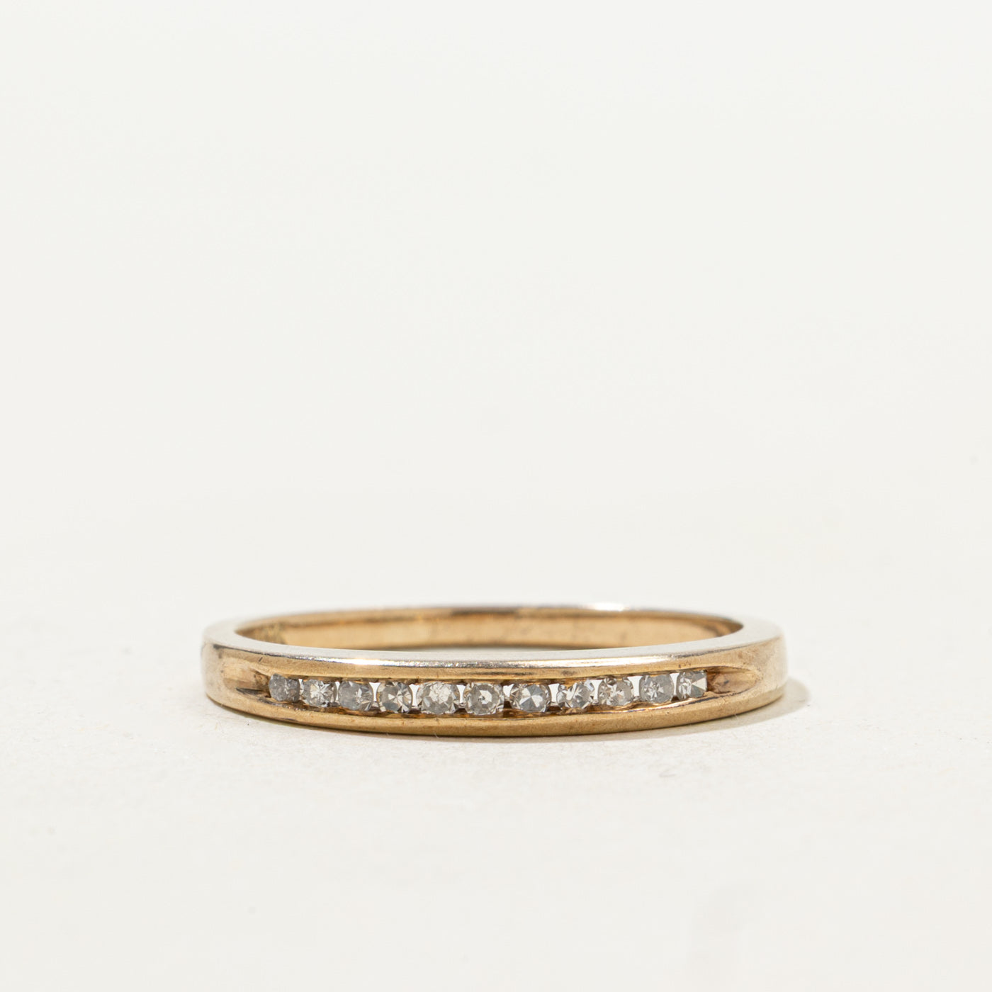 Semi Eternity Channel Set Diamond Band | SZ 6.0