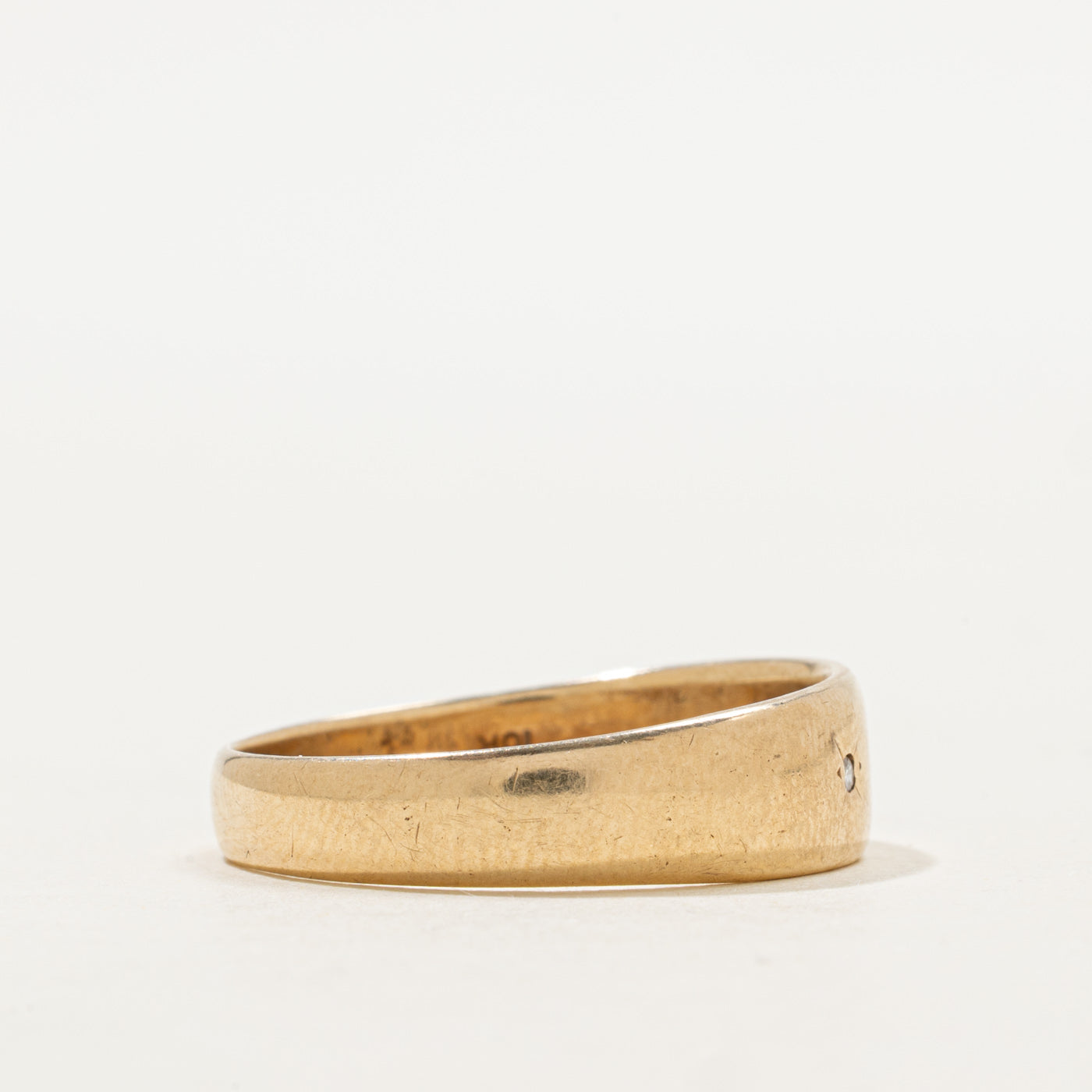 Bague sertie de diamants en forme d'étoile à trois pierres | Taille 11,5