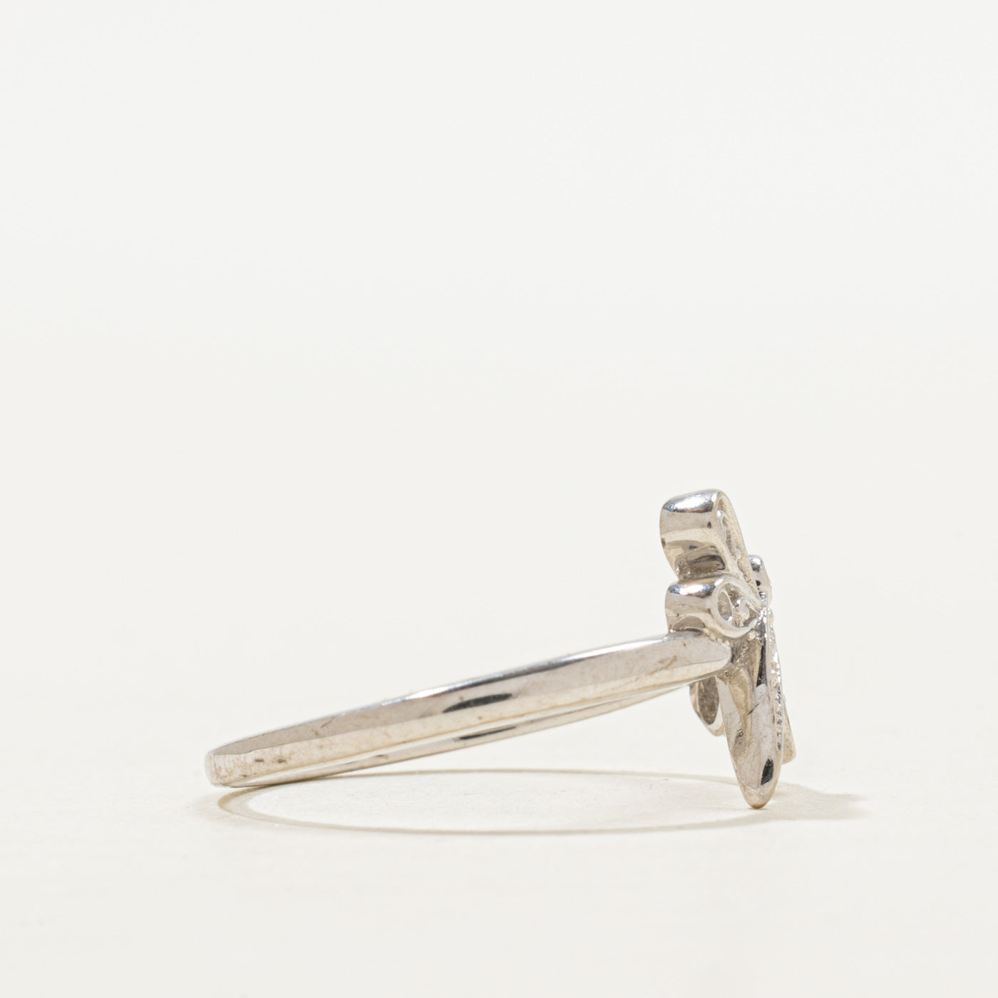 Diamond Dragonfly Ring | SZ 6.5