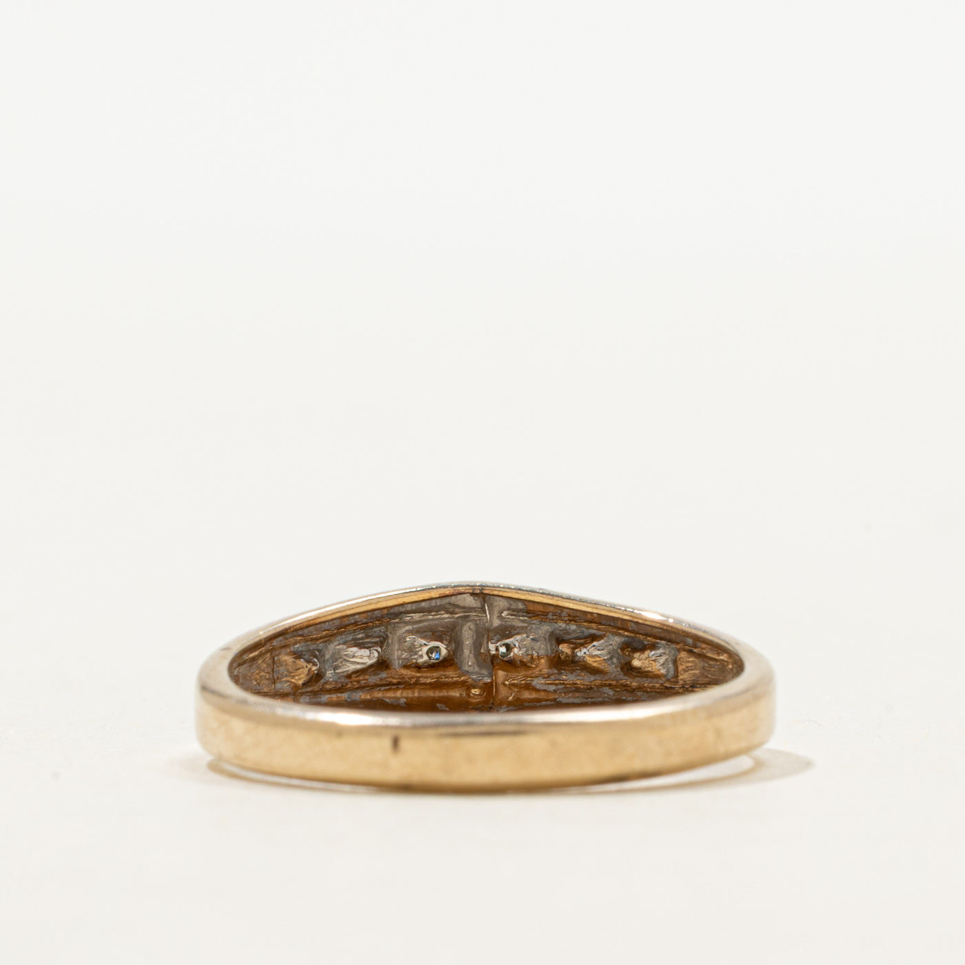 Six Stone Diamond Tapered Band | SZ 6.75