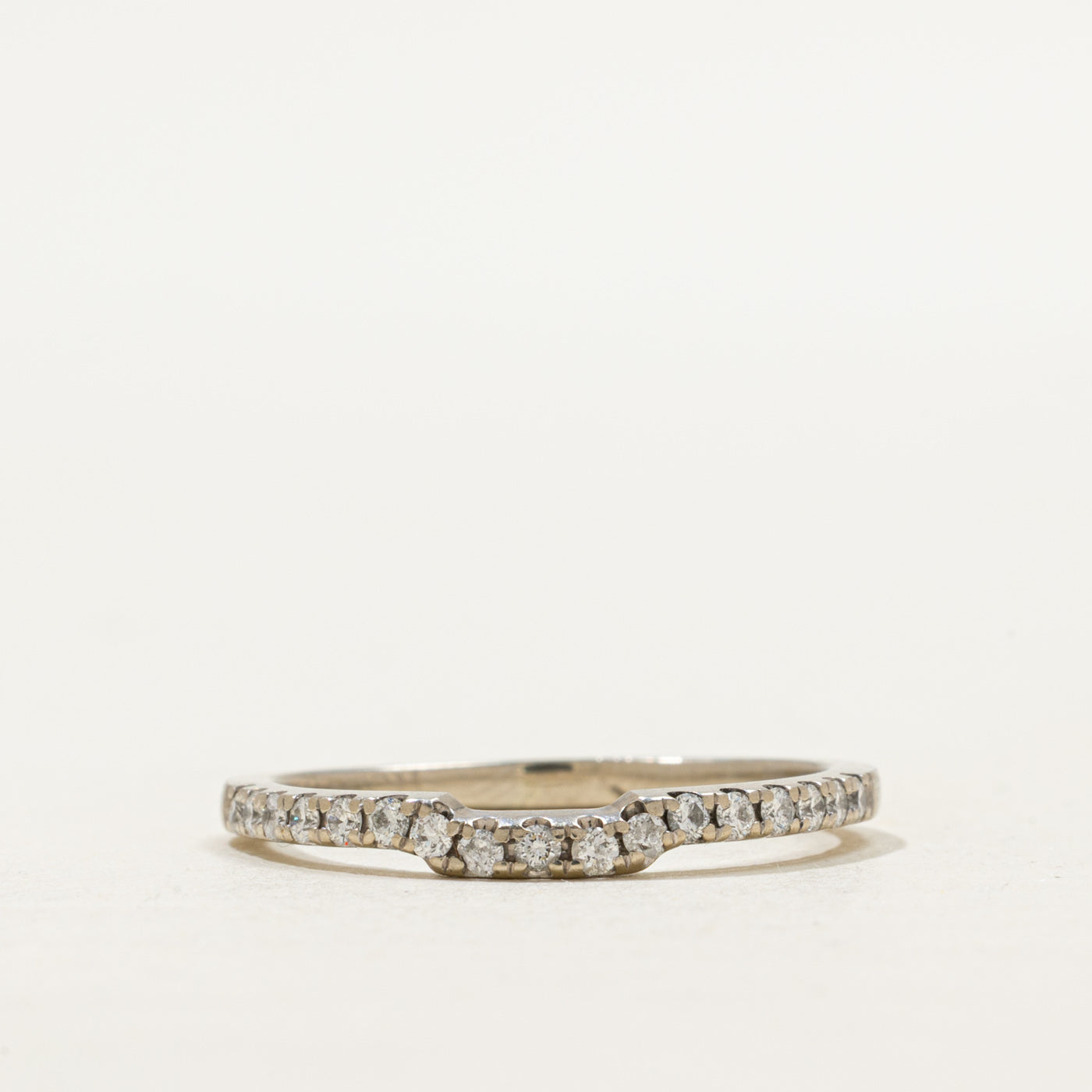 Semi Eternity Diamond Contour Band | 2.00mm | SZ 8.5