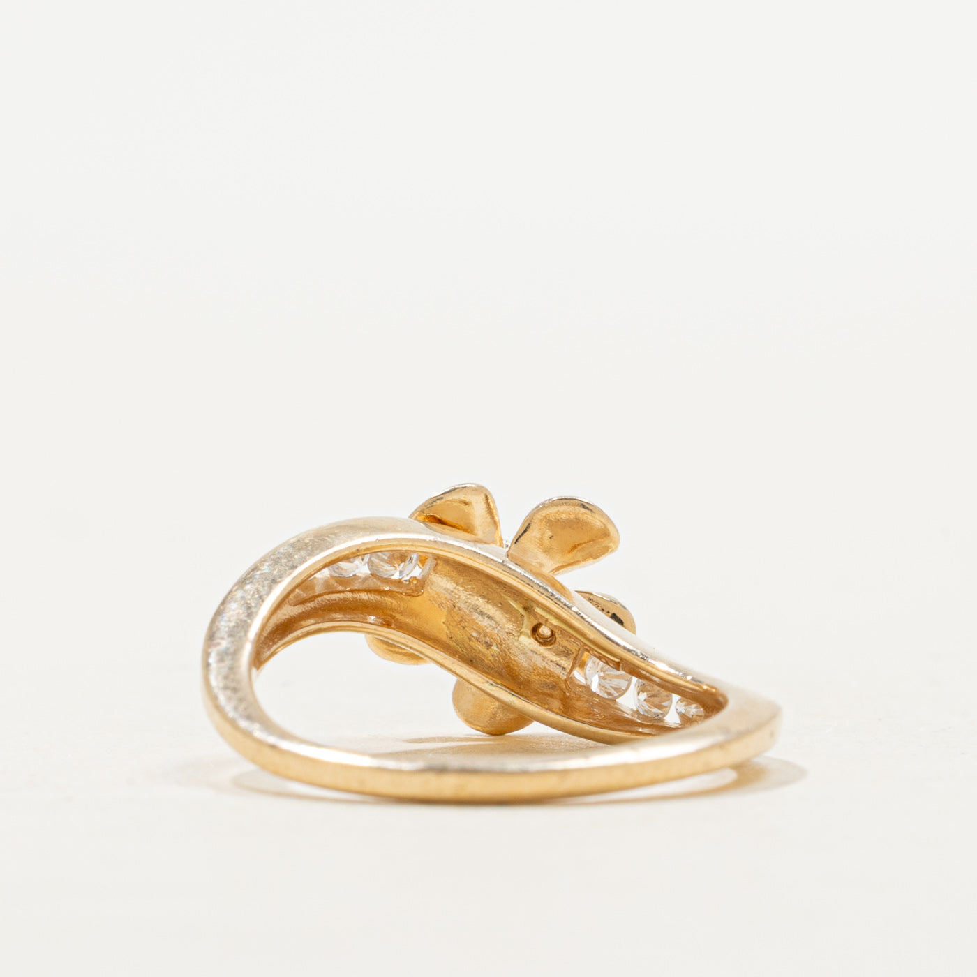 Bague Diamant Floral Wave | Taille 5.0