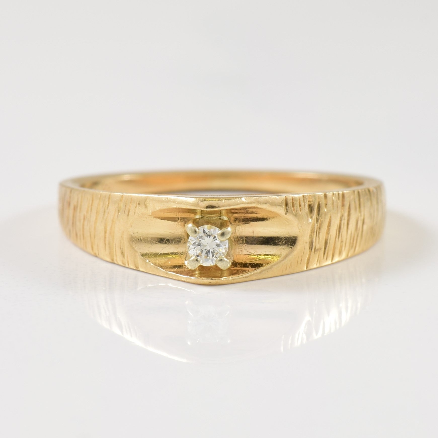 Solitaire Diamond Ring | 0.04ct | SZ 7 |