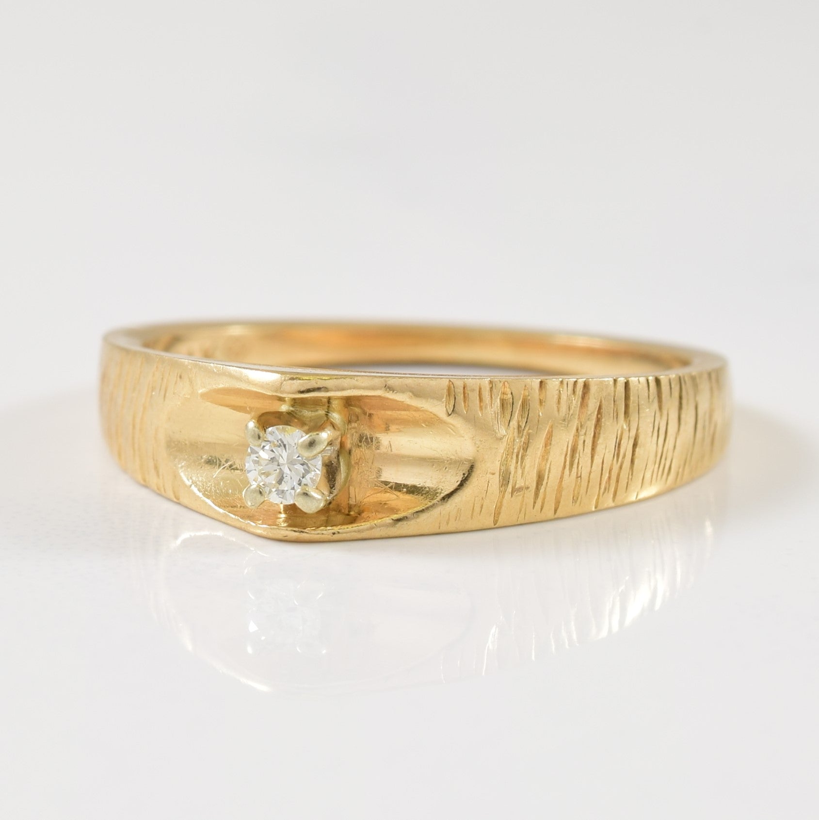Solitaire Diamond Ring | 0.04ct | SZ 7 |