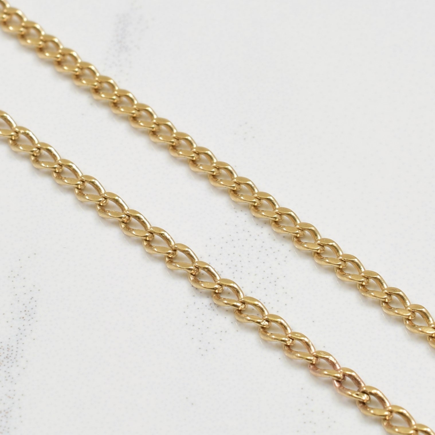 10k Yellow Gold Curb Chain | 27.50" |