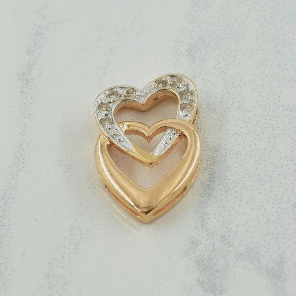 Diamond Heart Pendant | 0.04ctw |