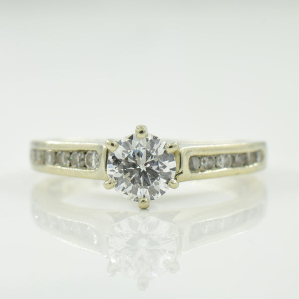 Diamond Engagement Ring | 0.73ctw | SZ 6.5 |