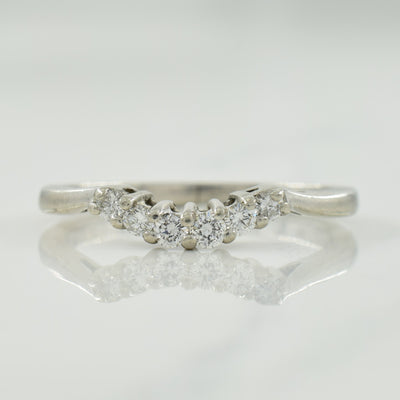 Platinum Diamond Basket Ring | 0.14ctw | SZ 4.25 |