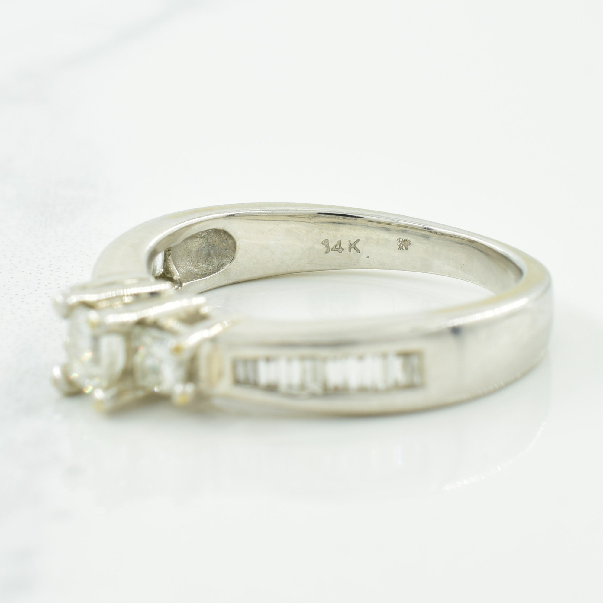 Diamond Engagement Ring | 0.57ctw | SZ 6.5 |