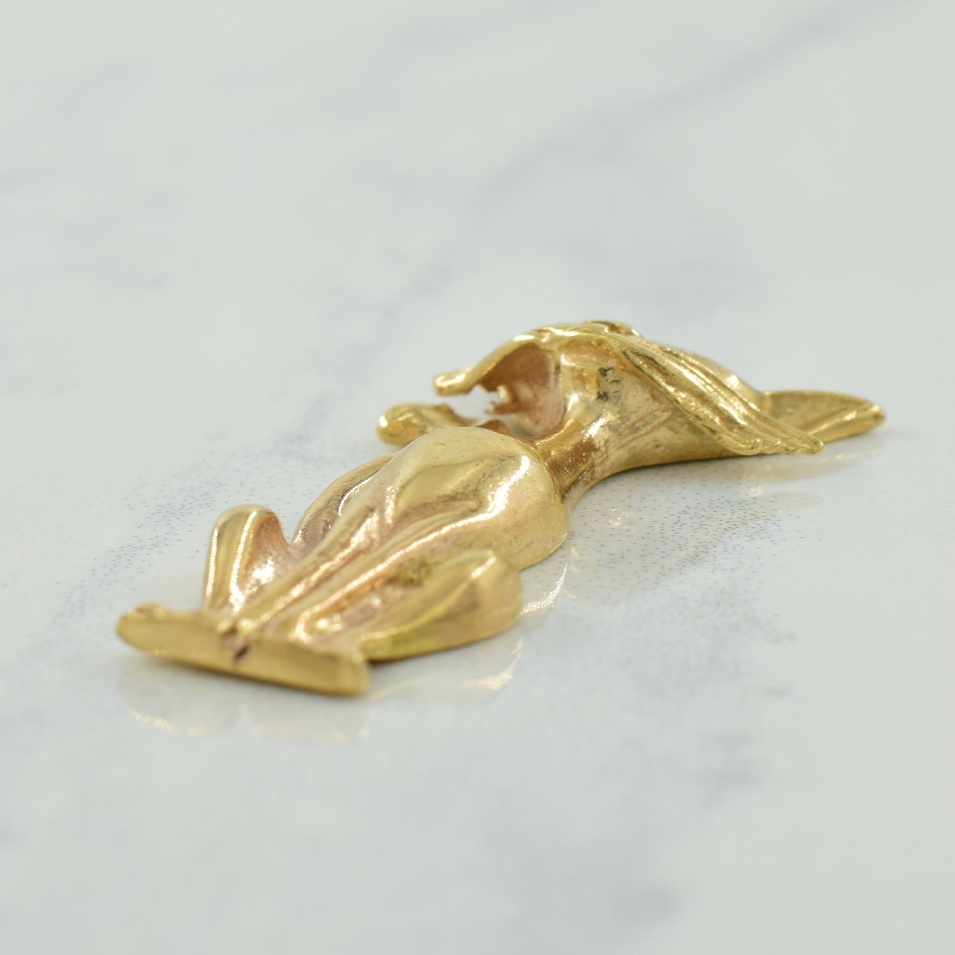 10k Yellow Gold Siamese Cat Charm |