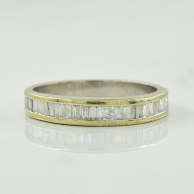 Channel Set Diamond Ring | 0.36ctw | SZ 8 |