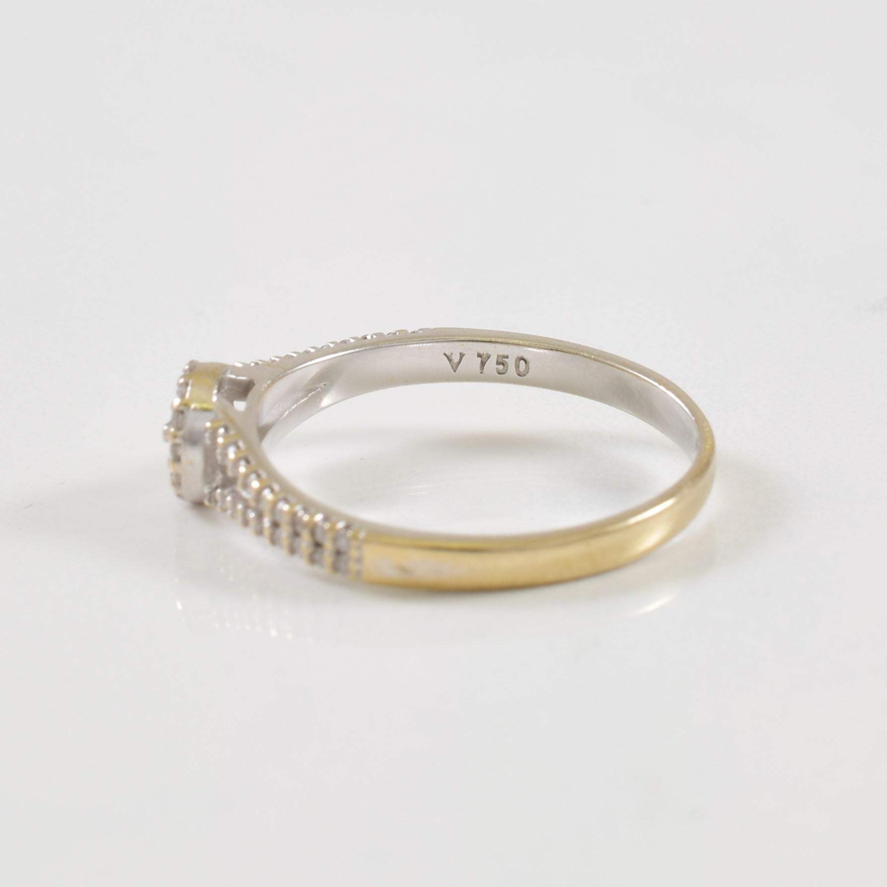 Diamond Halo Ring | 0.39ctw | SZ 6.75 |