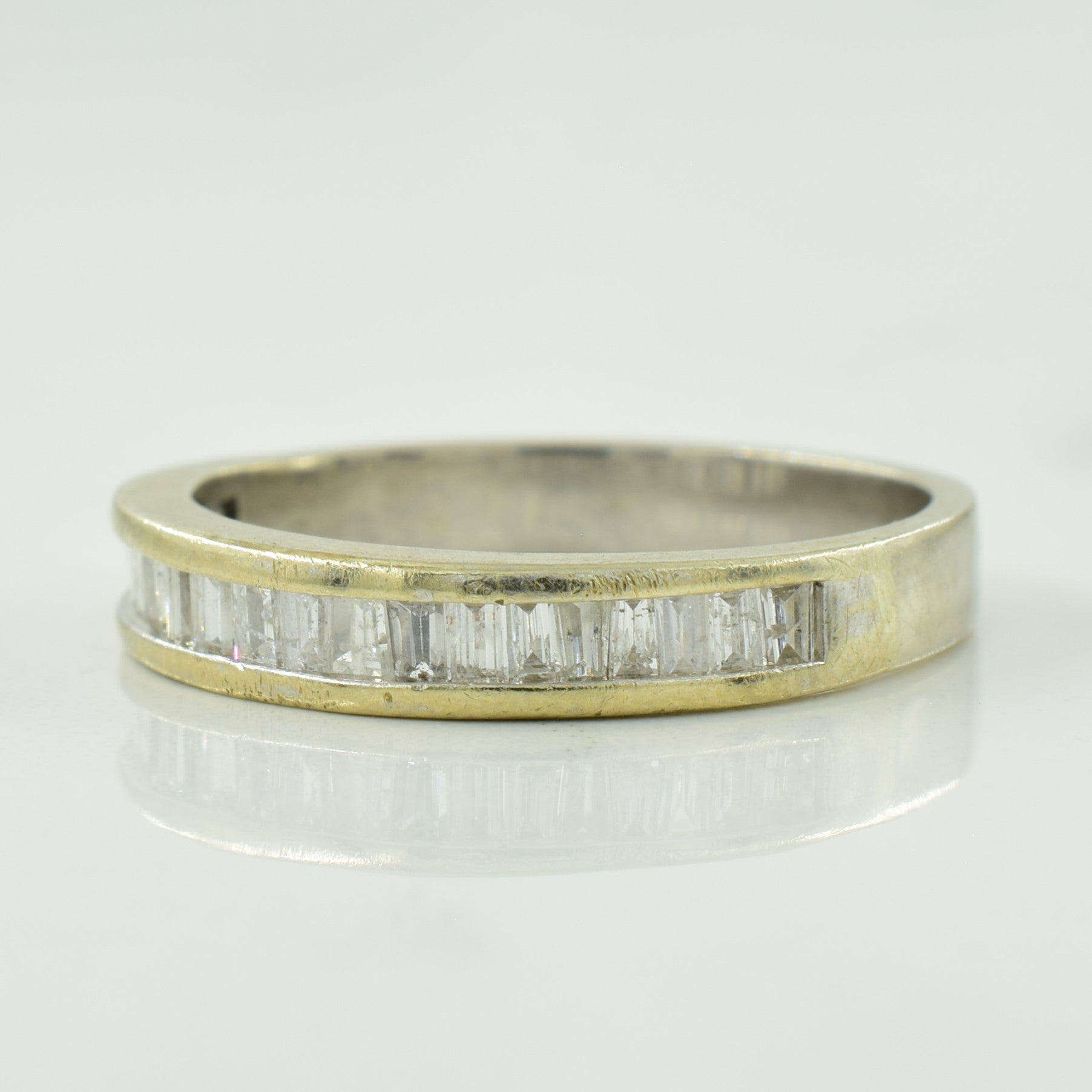 Channel Set Diamond Ring | 0.36ctw | SZ 8 |