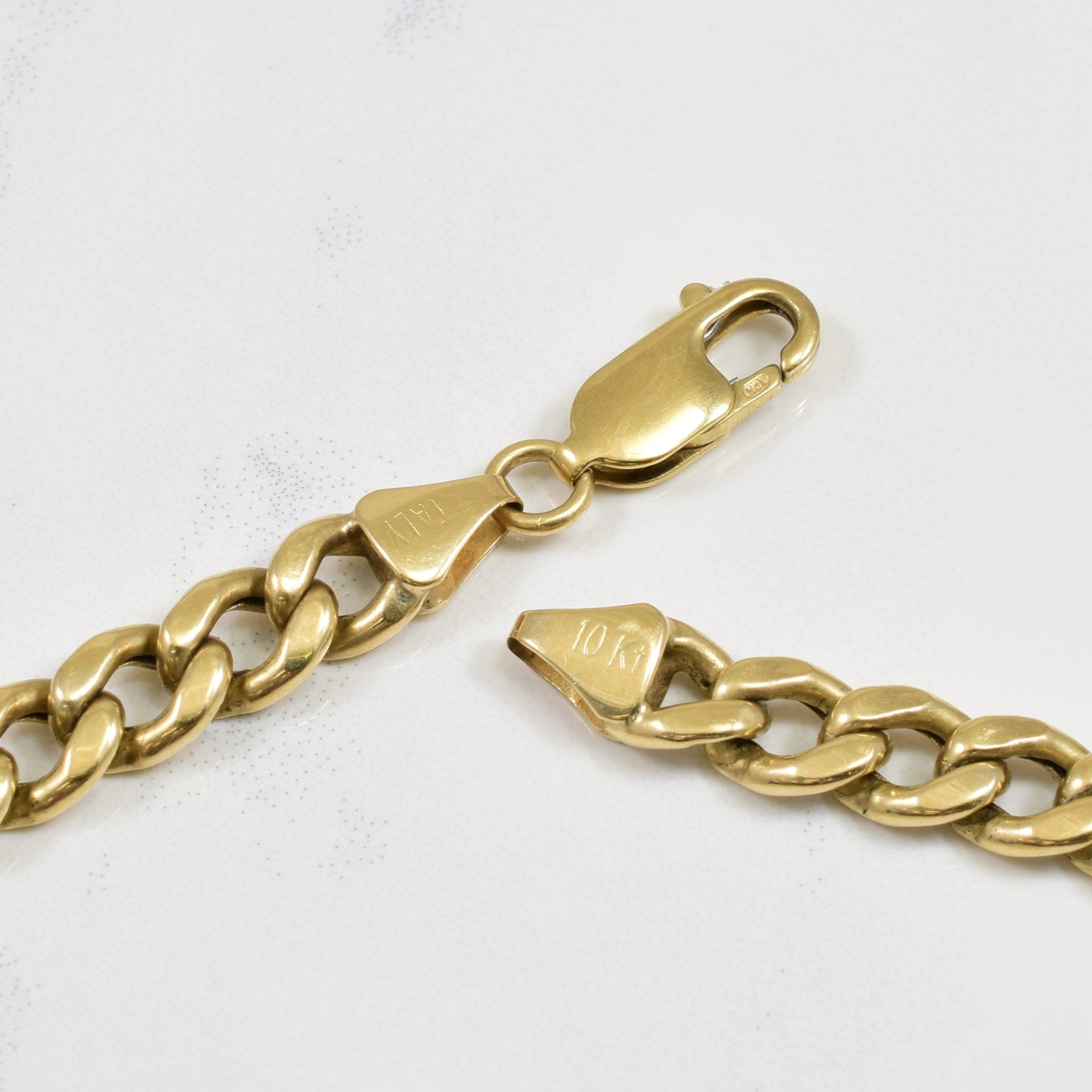 10k Yellow Gold Curb Chain | 22.50" |