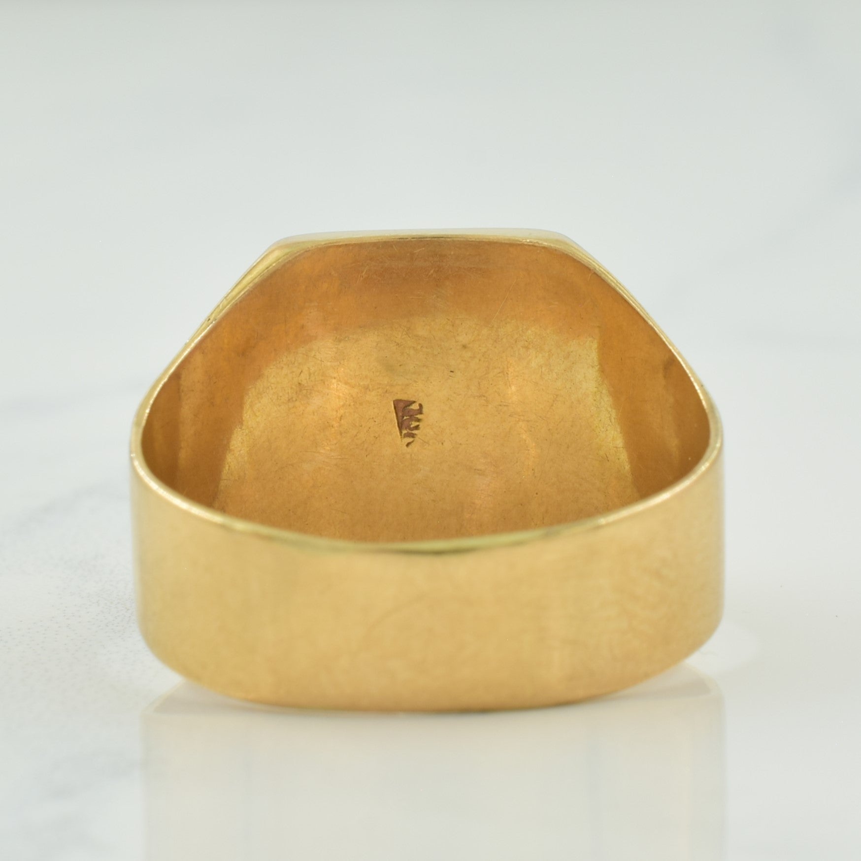 14k Yellow Gold 'B' Initial Ring | SZ 10 |