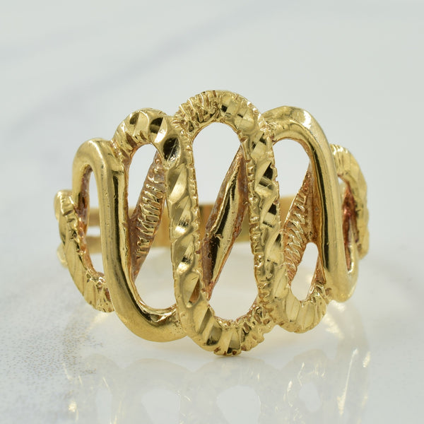 10k Yellow Gold Ring | SZ 8.75 |