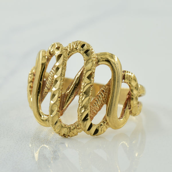 10k Yellow Gold Ring | SZ 8.75 |