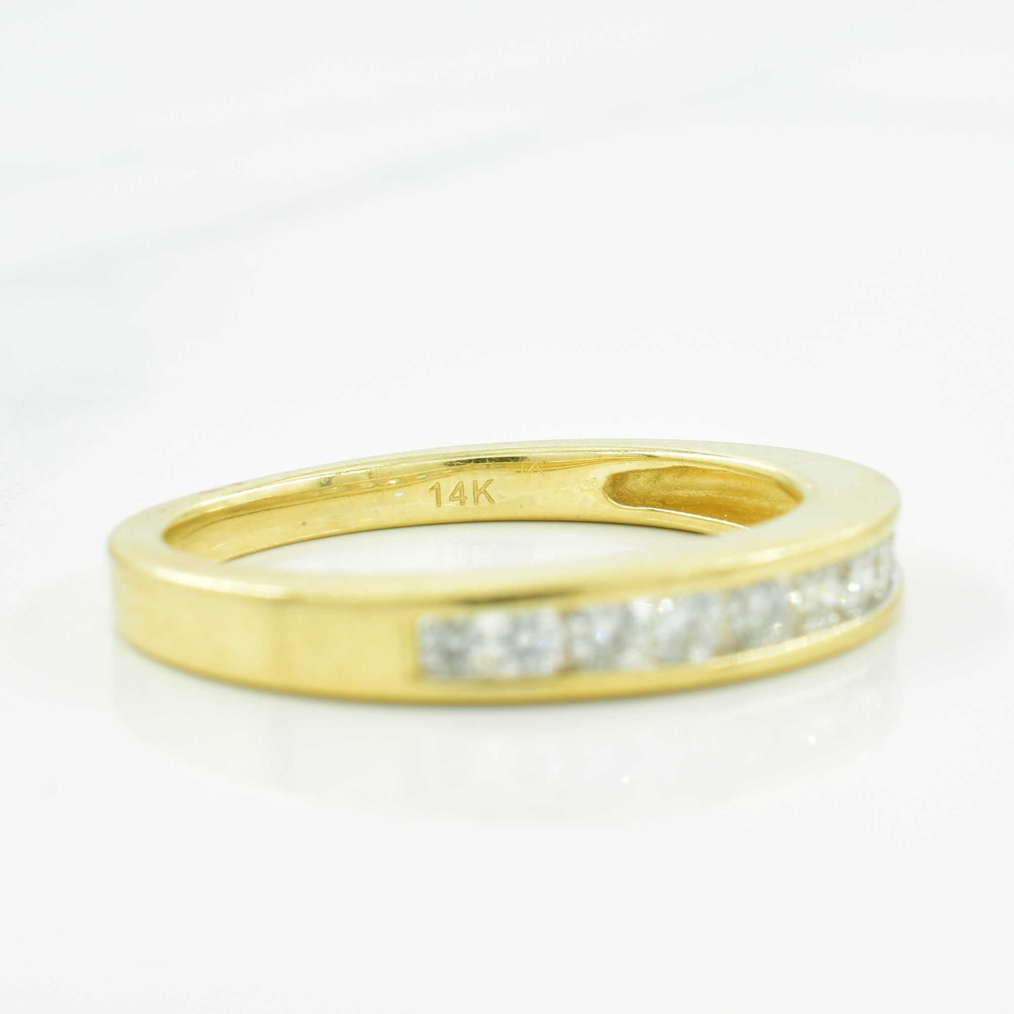 Channel Set Diamond Ring | 0.25ctw | SZ 7 |
