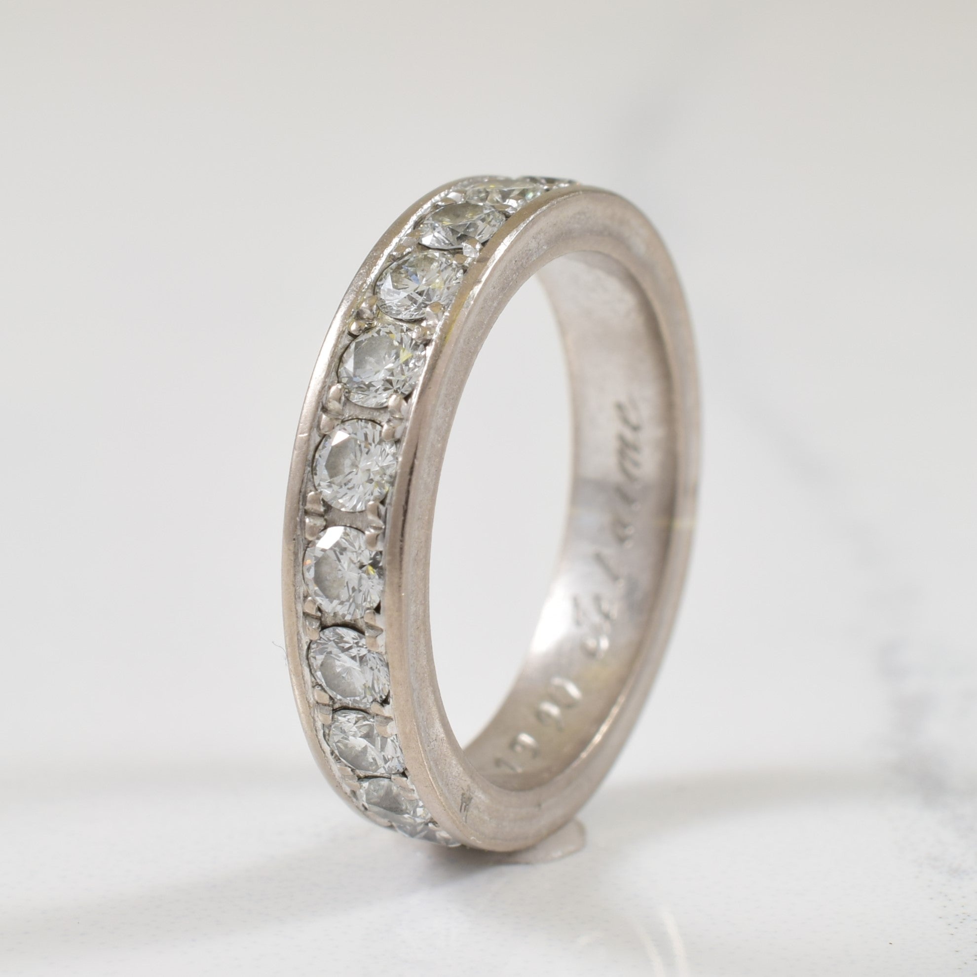 Eternity Channel Set Diamond Ring | 1.10ctw | SZ 4.75 |