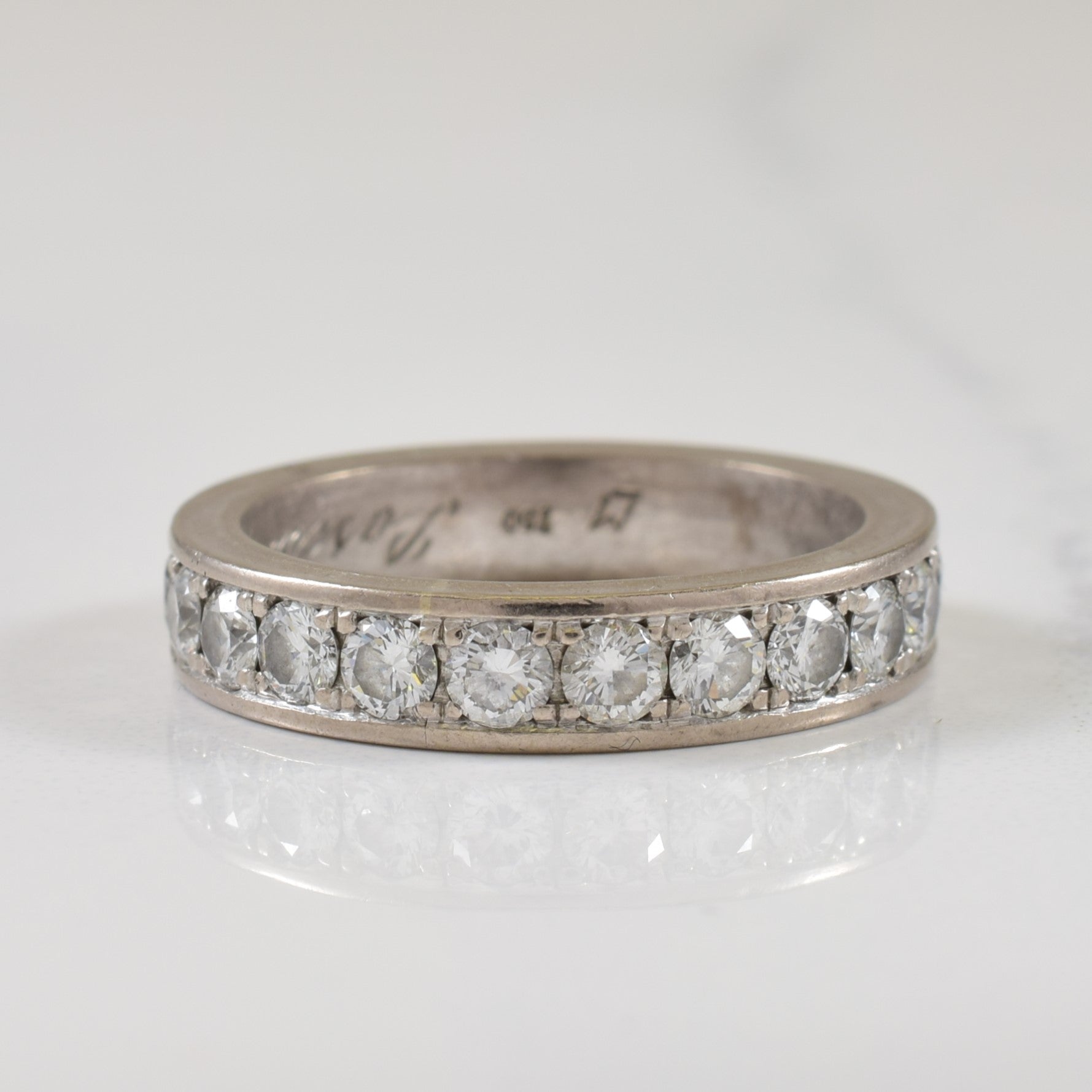 Eternity Channel Set Diamond Ring | 1.10ctw | SZ 4.75 |