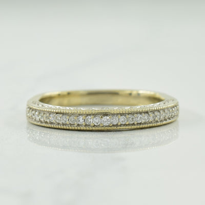 Pave Set Diamond Ring | 0.12ctw | S 7.5 |