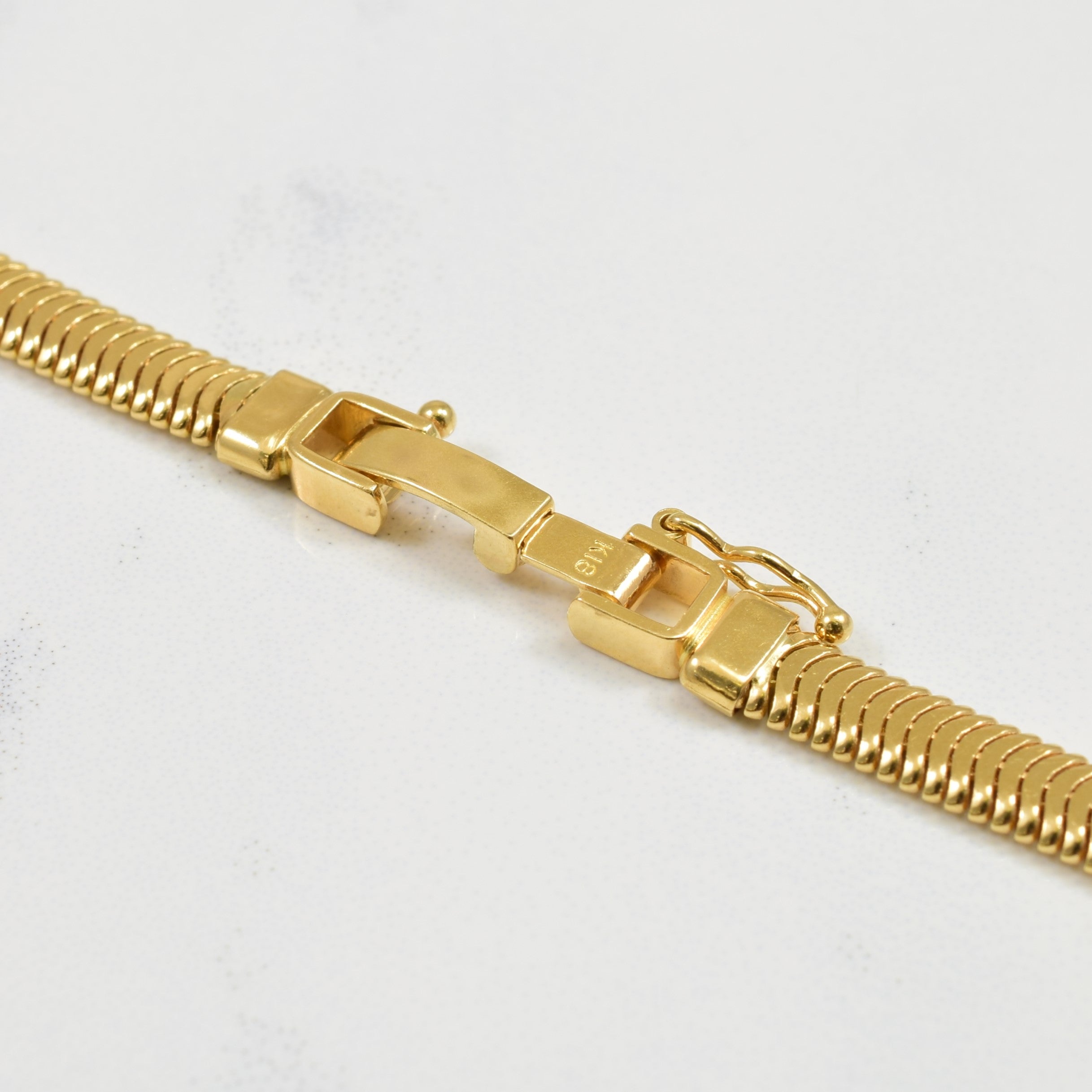 18k Yellow Gold Fancy Chain | 16.50" |