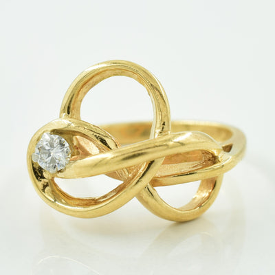 Diamond Multi Loop Ring | 0.10ct | SZ 6.75 |