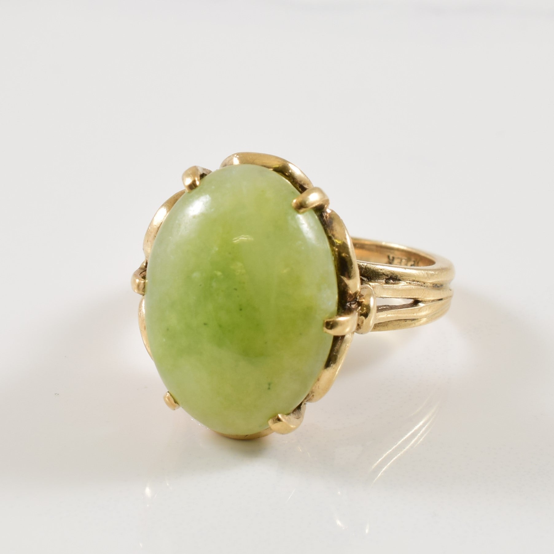 Jadeite Cocktail Ring | 10.00ct | SZ 6 |