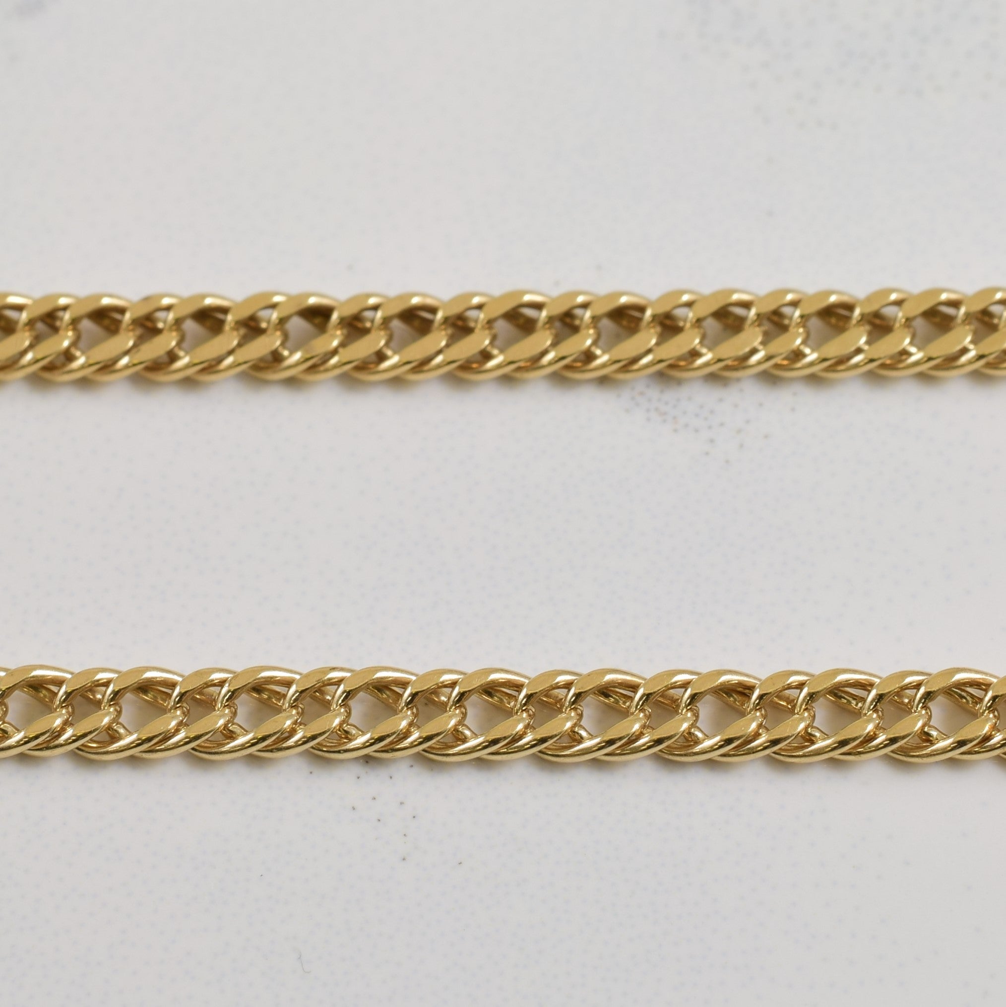 10k Yellow Gold Double Link Chain | 23.5" |