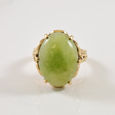Jadeite Cocktail Ring | 10.00ct | SZ 6 |