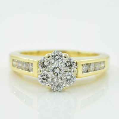 Cluster Diamond Ring | 0.60ctw | SZ 6 |