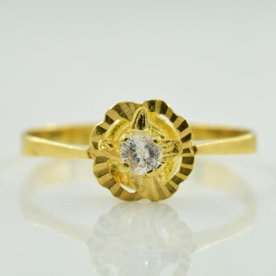 Solitaire Diamond Ring | 0.07ct | SZ 6.25 |