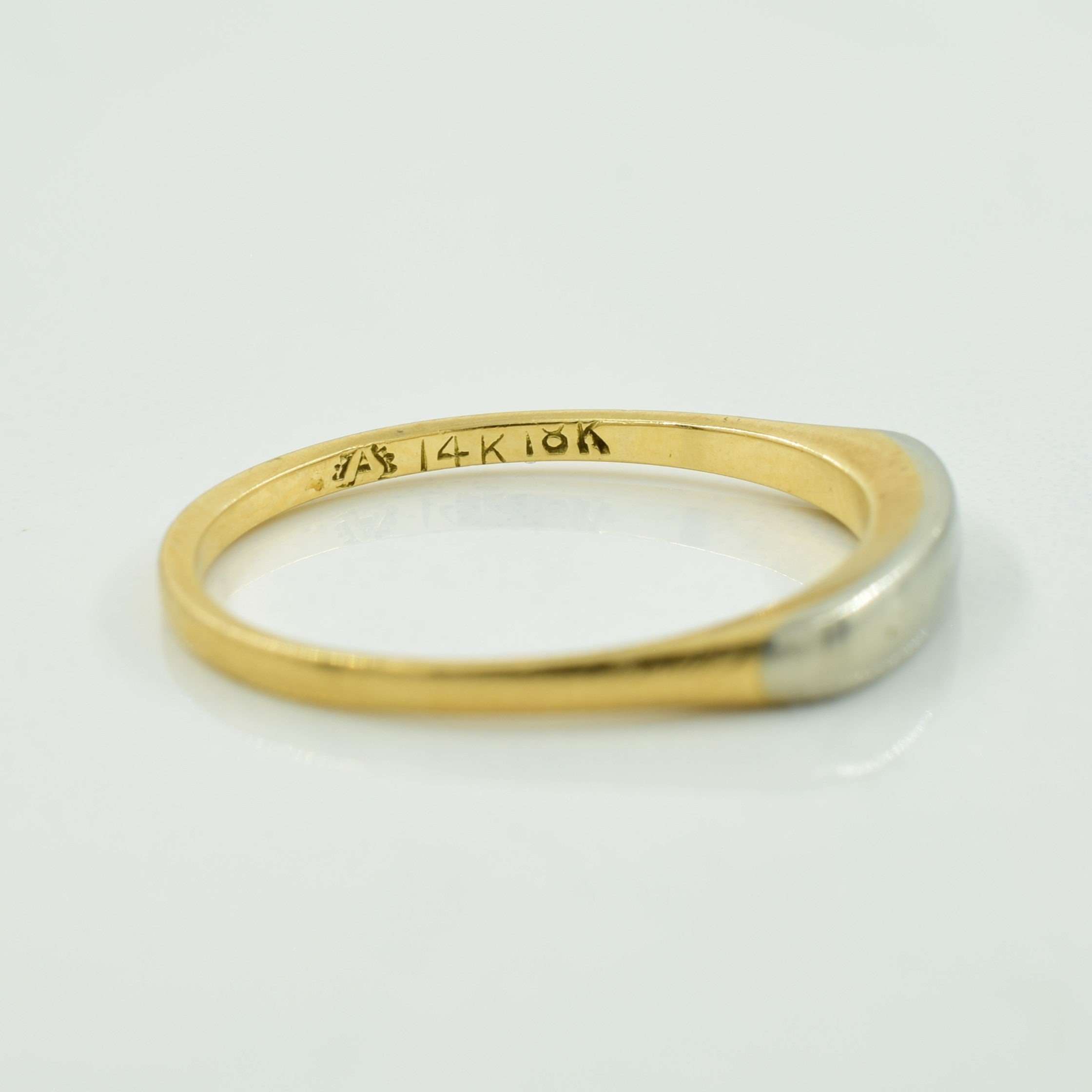 14k Two Tone Gold Ring | SZ 6.25 |