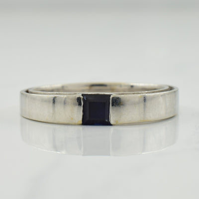 Solitaire Sapphire Ring | 0.50ct | SZ 8.5 |