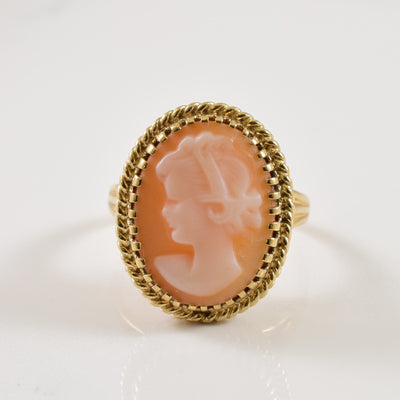 Cameo Cocktail Ring | 4.00ct | SZ 6 |