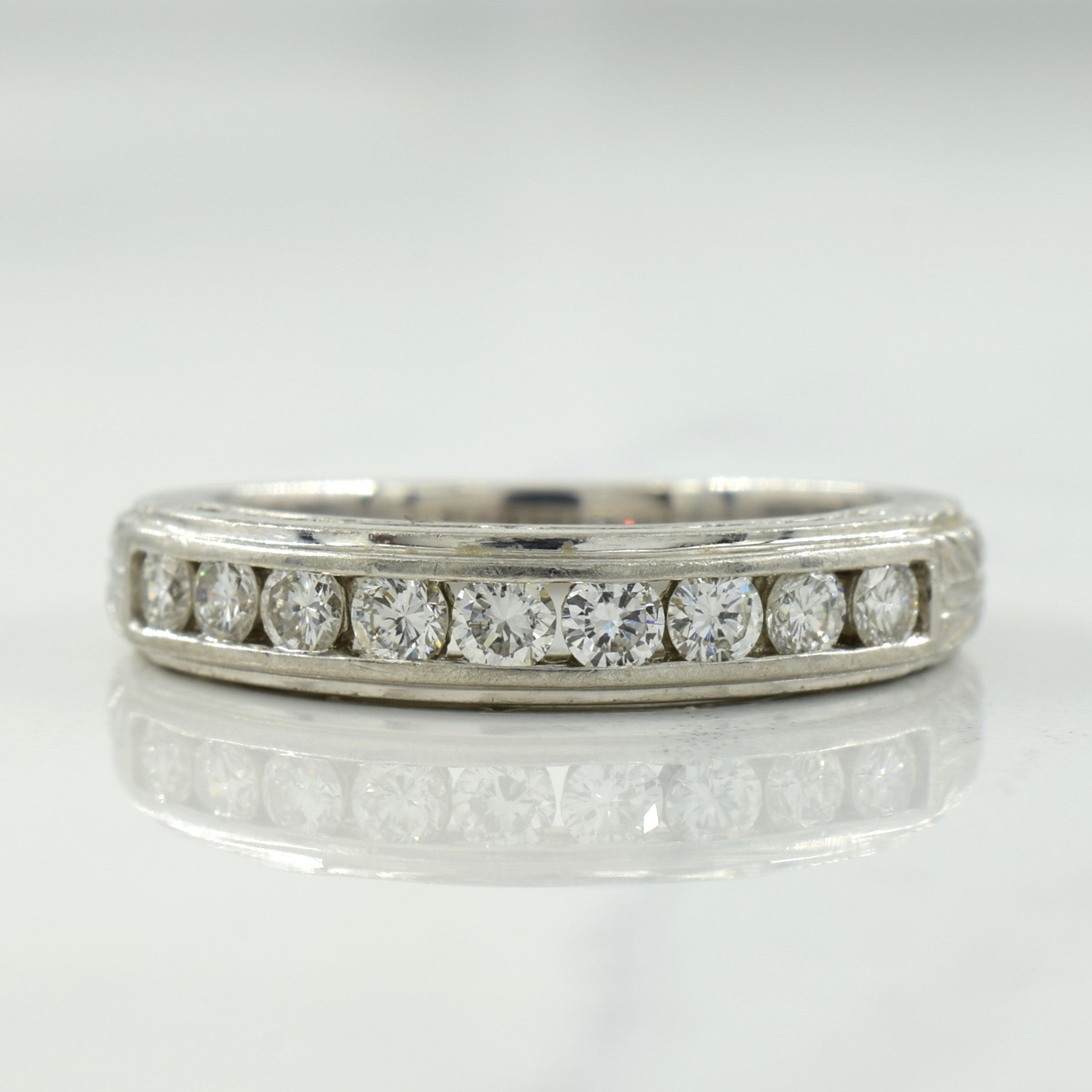 Channel Set Diamond Ring | 0.45ctw | SZ 7 |