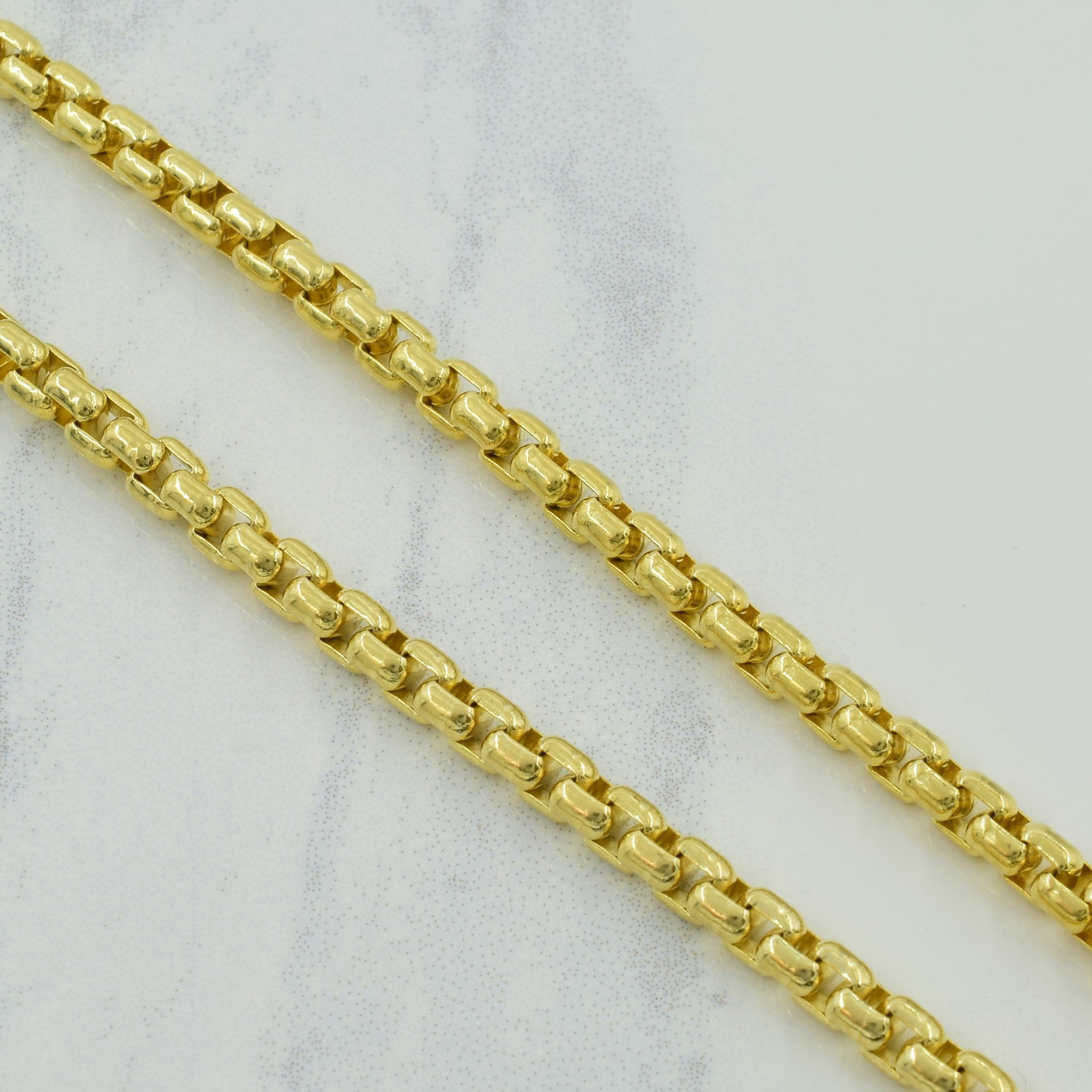 Chaîne en or jaune 14 carats | 23,75" | 