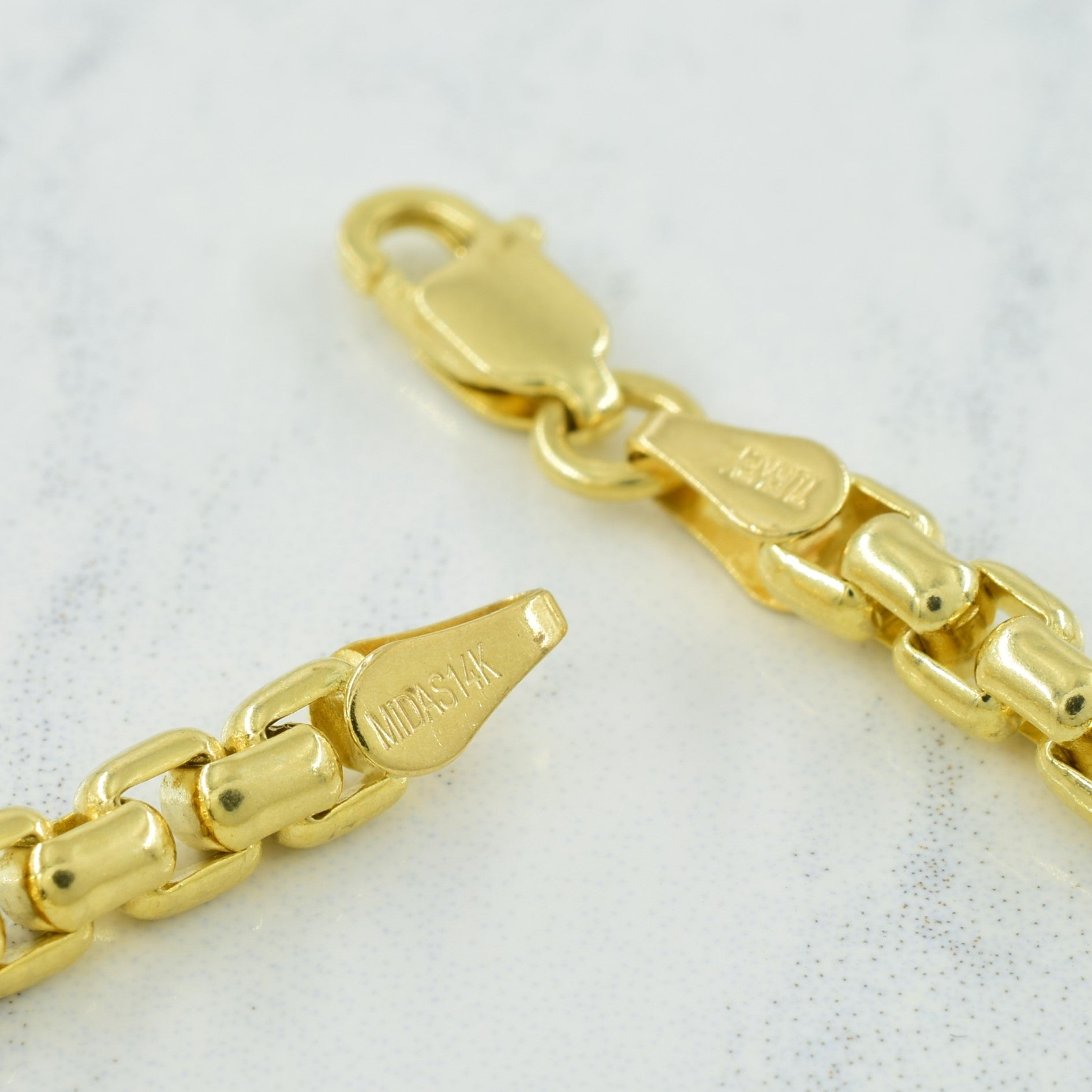 Chaîne en or jaune 14 carats | 23,75" | 