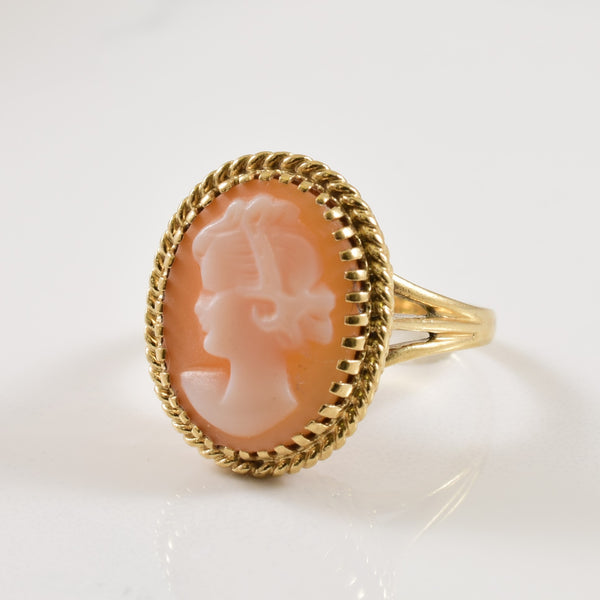 Cameo Cocktail Ring | 4.00ct | SZ 6 |